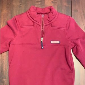Vineyard Vines quarter zip sweater. Boys size 7.